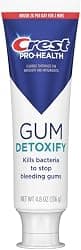 Crest Pro-Health Gum Detoxify Deep Clean Toothpaste 4.8 oz - Anticavity, Antibacterial Flouride Toothpaste, Clinically Proven, Gum and Enamel Protection, Plaque Control