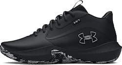 Under Armour Unisex Lockdown 7, (003) Black/Black/Metallic Silver, 8, US