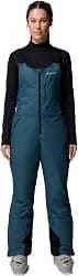 Columbia Womens Iceventure II Bib, Everblue Dobby, 2X x S
