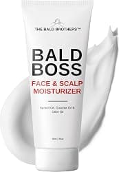 The Bald Brothers Bald Head Care for Men | Everyday Scalp Moisturizer | Face & Scalp Care | Matte, No Grease, Vegan | Daily Mens Moisturizer Fragrance Free