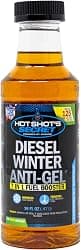 Hot Shot’s Secret Diesel Winter Anti-Gel Fuel Treatment 16 oz Round – Treats 125 Gallons – 7-in-1 Diesel Fuel Additive, Prevents Gelling, Improves Cold Starts, Boosts Cetane