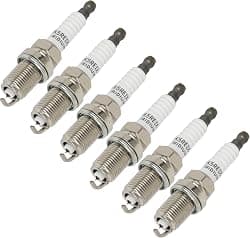 SCITOO Set of 6 iridium Spark Plugs Replacement for Acura, Chrysler, for Dodge, for Nissan Vehicles - TL, Sebring, Avenger, Taurus, Santa Fe, Frontier, Quest, More Replace 5464