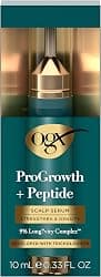 OGX ProGrowth + Peptide Scalp Serum, Hair Serum, 0.33 Fl Oz