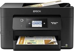 Epson Workforce Pro WF-3820 Wireless All-in-One Printer, Auto 2-Sided Printing 35-Page ADF, 250-sheet Paper Tray and 2.7" Color Touchscreen, Works with Alexa