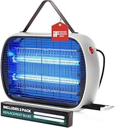 Buzbug Bug Zapper Indoor for 5000 Sq. Ft., 20W Instant Electric Mosquito Zapper, High-Voltage Fly Zapper, Fruit Fly Traps Fly Killer -MA015