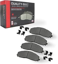 QUALITY-BUILT Front Semi-Metallic Brake Pads, Work Force 1002-1069M, Compatible with 2005-2012 Ford (F-250 Super Duty,F-350,F-350 Super Duty,F-450 Super Duty,Lobo)