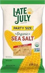 Late July Sea Salt Organic Tortilla Chips, 14.75 Oz Bag