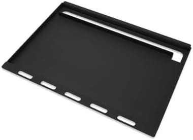 Weber Rust‑Resistant Outdoor Griddle Insert, Full‑Size – Pre-Seasoned Carbon Steel Griddle for Summit and Genesis 300 Series (3 Burners), Gas Grill Accessory