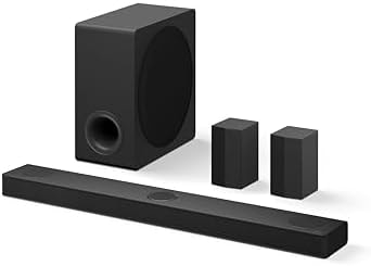 LG S80TR 5.1.3 ch. OLED evo TV Matching Home Theater Soundbar with Rear Surround Speakers and Wireless Subwoofer, Wow Orchestra, Dolby Atmos, WOWCAST Built-in (2024 Model)