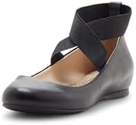 Jessica Simpson womens Mandayss Ballet Flat, Black, 5.5 US