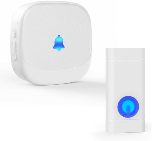 Wireless Doorbell for Classroom, Waterproof Door Bell Chime Kit for Home