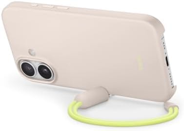 Beats iPhone 17 Kickstand Case with MagSafe & Camera Control, Built in Stand & Lanyard, Matte Finish with Microfiber Lining – Lime Stone