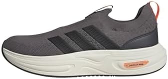 adidas Men's Cloudfoam Cuxxion - Sock, Charcoal/Carbon, 12