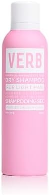 VERB Dry Shampoo Light, 5 oz | Oil Absorb + Root Refresh Blonde/Grey Tones