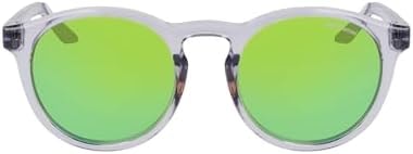 Nike Unisex Adult Sunglasses NIKE SWERVE - Wolf Grey with Polar Green Mirror Lens