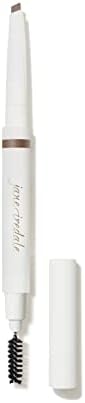 jane iredale PureBrow Shaping Pencil Retractable Pencil + Spoolie Expertly Outlines, Shapes, Fills, & Fluffs, Water-Resistant, Smudge-Proof Formula