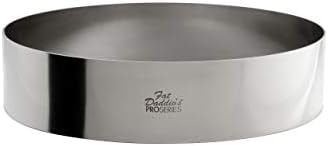 Fat Daddio's SSRD-8020 Stainless Steel Round Cake & Pastry Ring, 8 x 2 inch
