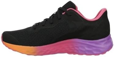 New Balance Kid's Fresh Foam Arishi V4 Hook & Loop Running Shoe, Black, 2 W Infant