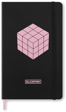 Moleskine x BLACKPINK Limited Edition Undated Life Planner in Gift box, Hard Cover, Large (5" x 8.25") Ruled/Lined, Black, 240 Pages