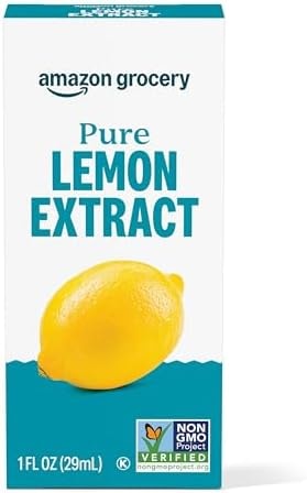 Amazon Grocery, Pure Lemon Extract, 1 Fl Oz