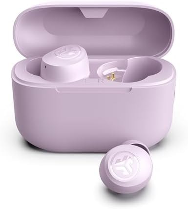 JLab, Go Air Pop, True Wireless Earbuds, Bluetooth 5.1, Dual Connect, IPX4, EQ3 Sound Settings, Lilac
