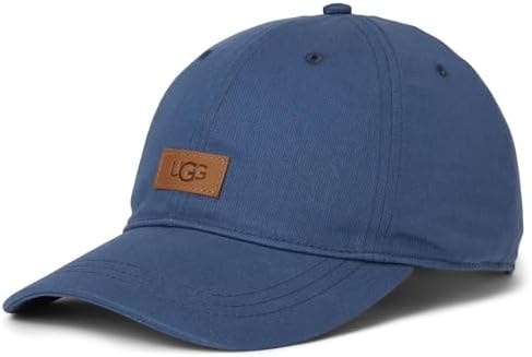 UGG Men's Logo Cap, Dark Wave, One Size