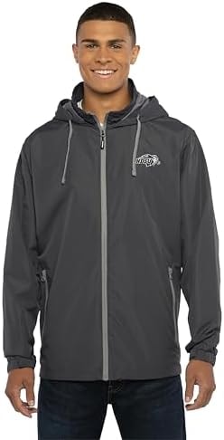 Vantage Apparel Packable Wind Jacket, North Dakota State Bison, 3XL