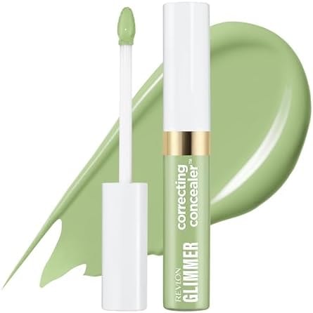 Revlon Glimmer Color Correcting Concealer, 100 Green, 0.3 fl oz