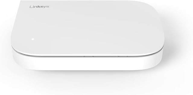 Linksys Multi-gig Micro Mesh WiFi 6 Router | Connect 100+ Devices | 2,000 Sq Ft Coverage | 3.0 Gbps Speeds | No App Required | 2024 Release