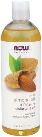 Now Foods Almond Oil,16 Ounces (Pack of 2)