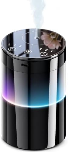 BUPVOCWaterlessEssentialOilDiffuserforHotel,Home&Car,DarkBlack