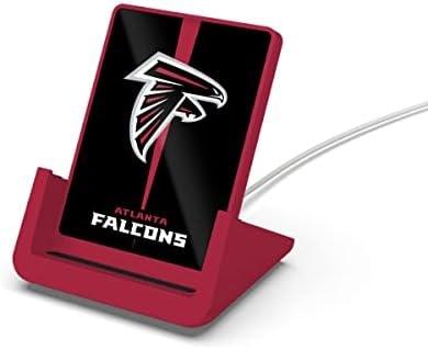 SOAR NFL Cell Phone Wireless Charging Stand V.4, Atlanta Falcons