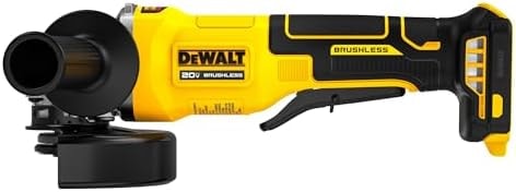 DEWALT 20V MAX Cordless 4 1/2 Inch Paddle-Switch Grinder, Bare Tool Only (DCG408B)