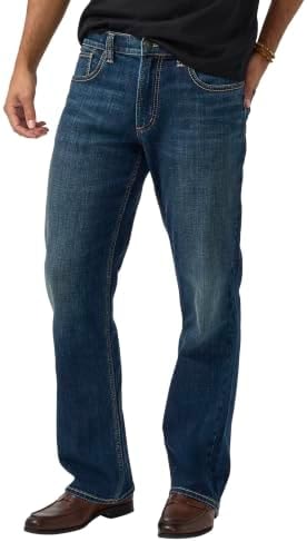 Silver Jeans Co. Men's Zac Relaxed Fit Straight Leg Jeans