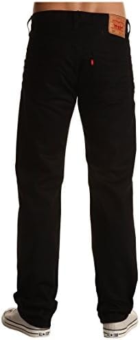 Levi's Men's 501 Original Fit Jeans (Also Available in Big & Tall), Nickel Black (Waterless), 42W x 32L