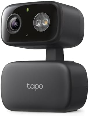 Tapo 1080p Pan/Tilt Indoor/Outdoor Security Camera – Free Person/Baby Cry Detect & Motion Track, 360° View, Color Night Vision, SD/Cloud Storage, Works w/Alexa & Google Home HybridCam 360