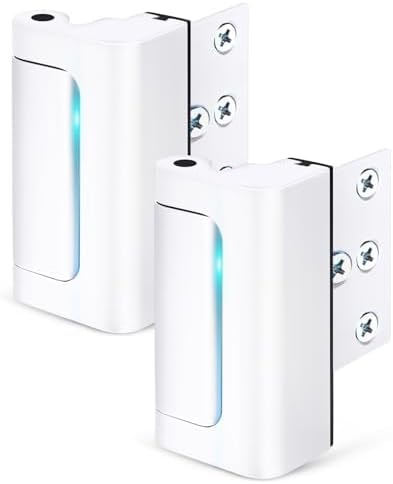 2 Pack Door Reinforcement Lock Home Security Door Lock Upgraded Door Locks for Front Door Kids Safety