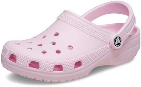Crocs Unisex-Adult Classic Clog, Clogs for Women and Men, Pink Milk, 4 Women/2 Men