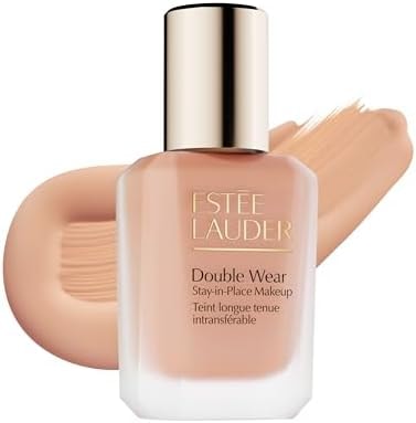 Estée Lauder Double Wear Stay-in-Place Foundation Makeup | 36-Hour Long-Wear Oil-Free Liquid Matte Foundation | Hydrating, Breathable, Buildable | New Formula, 1 Fl Oz, 3C2 Pebble
