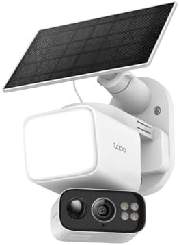 Tapo 2K Outdoor Pan/Tilt Wireless Floodlight Security Camera, C615F KIT