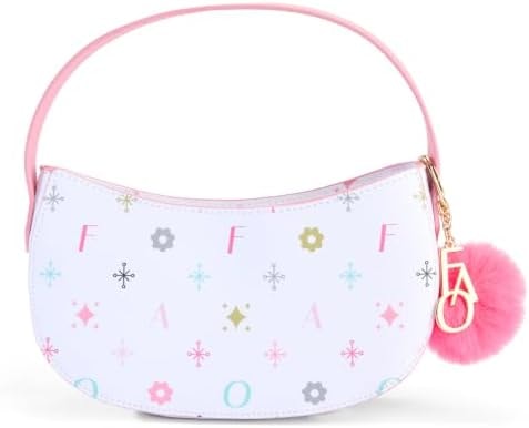 FAO Schwarz NoHo Shoulder Bag, Kids Fashion Purse & Dress-Up Accessory