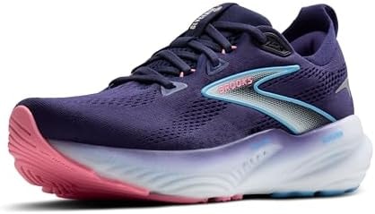 Brooks Women’s Glycerin 22 Neutral Running Shoe - Blue Ribbon/Peacoat/Dianthus - 8 X-Wide
