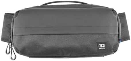 HORI Adventure Pack (Black) - Shoulder Bag for Nintendo Switch 2 - Officially Licensed by Nintendo