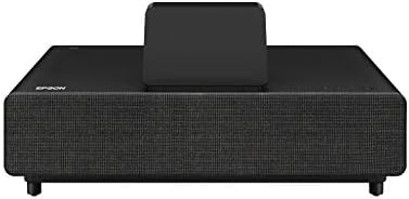Epson EpiqVision Ultra LS500 Laser Ultra Short Throw Projector, 4000 lumens, 4K PRO-UHD, HDR, Android TV, Google Assistant, HDMI 2.0, built-in speakers - Black (Renewed)