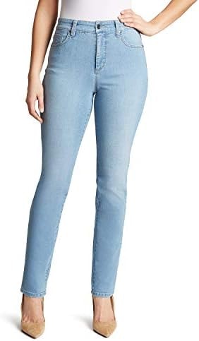 Gloria Vanderbilt womens Amanda Classic High Rise Tapered Jean, Callisto, 10 Short