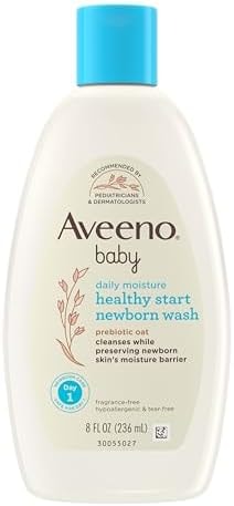 Aveeno Baby Healthy Start Nourishing Newborn Wash, 8 fl. oz