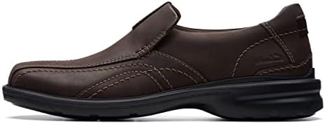Clarks Collection Men's Gessler Step Loafer, Dark Brown, 7 M US