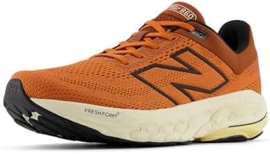 New Balance Men's Fresh Foam X 860 V14 Running Shoe, Infield Clay/Relic Brown/Black, 8