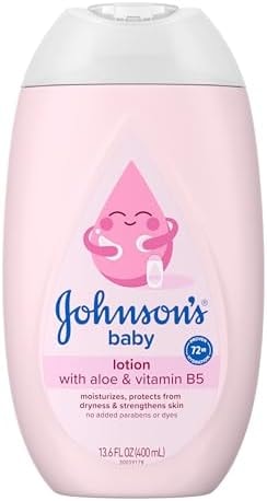 Johnson's Baby Lotion with Coconut Oil, Aloe Vera & Vitamin B5, 13.6 fl oz