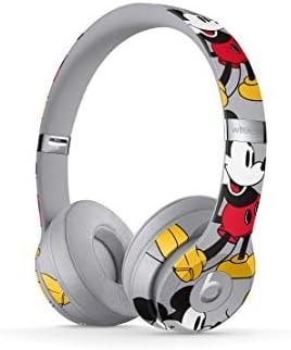 Beats Solo3 Wireless On-Ear Headphones - Apple W1 Headphone Chip, Class 1 Bluetooth, 40 Hours Of Listening Time - Mickey's 90th Anniversary Edition - Grey (Previous Model)